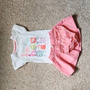 Gymboree skirt and shirt